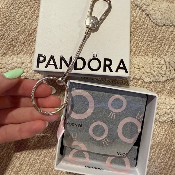 Pandora Accessories - Pandora Silver Keyring Brand New in Box